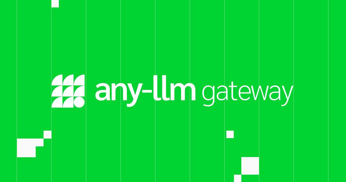 Introducing any-llm-gateway 🏗️

An open-source FastAPI gateway to manage LLM costs, budgets, and access across providers.

Deploy, monitor, and control usage with confidence.

Read the full post: blog.mozilla.ai/control-llm-sp…