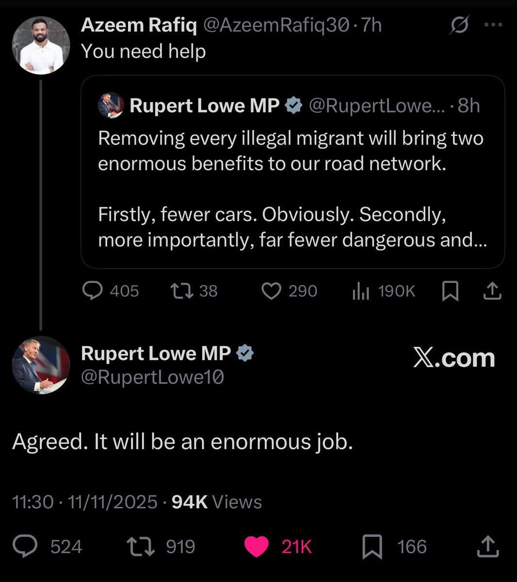 ArchRose90's tweet image. Quality reply. 😂