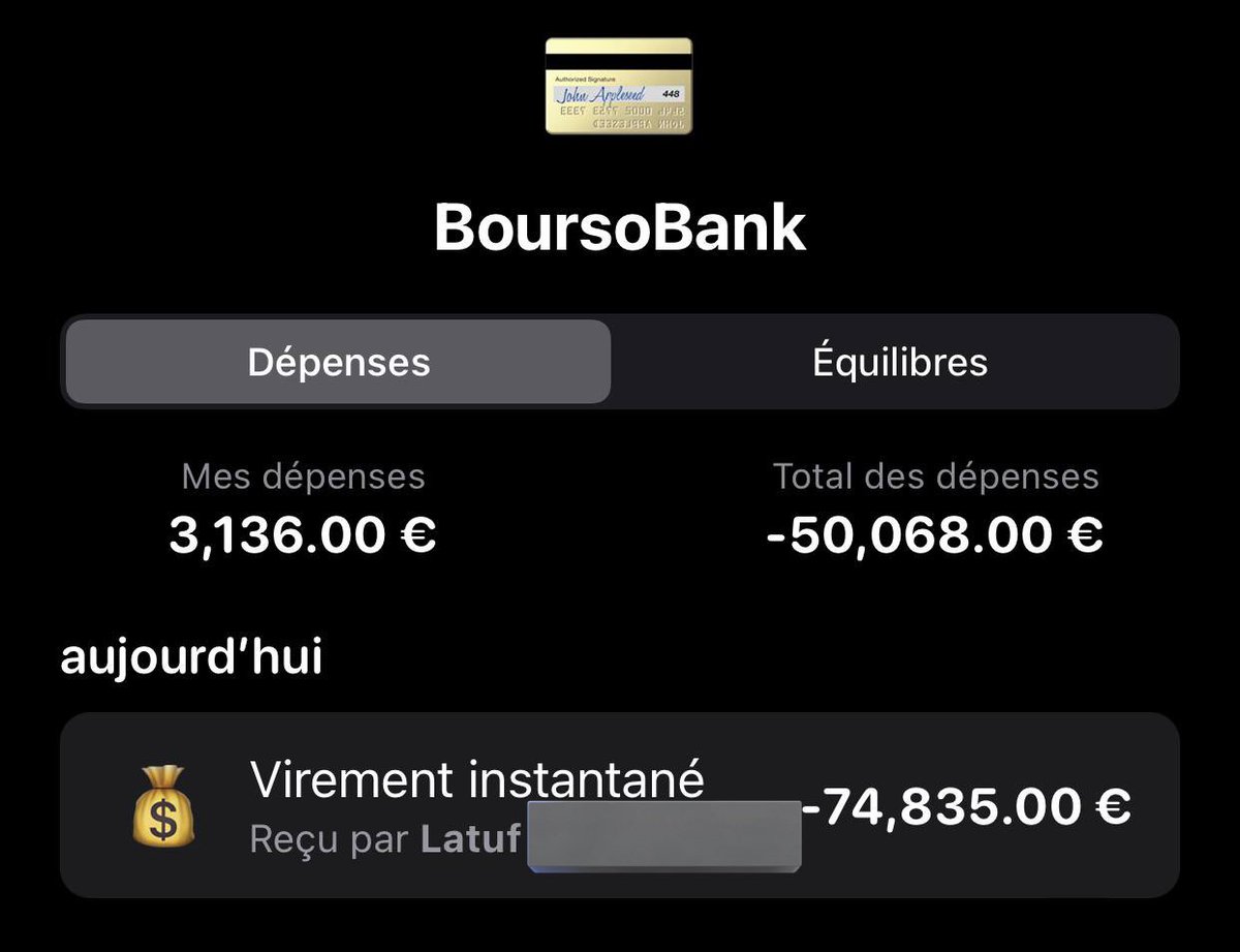 Coucou tout le monde , c'est bientôt les fêtes ou t'as un projet en cours mais t'as besoin de sous en vite fait écrit moi en dm pour le plan virement ♻️ sans risques et fiable satisfaire ou remboursé ♻️
Disponible h24✅ sans arnaque ❌