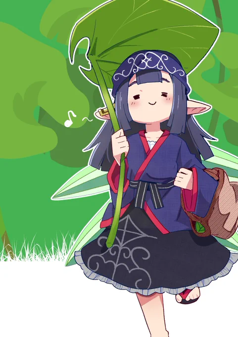 裏庭の妖精 イナホちゃん