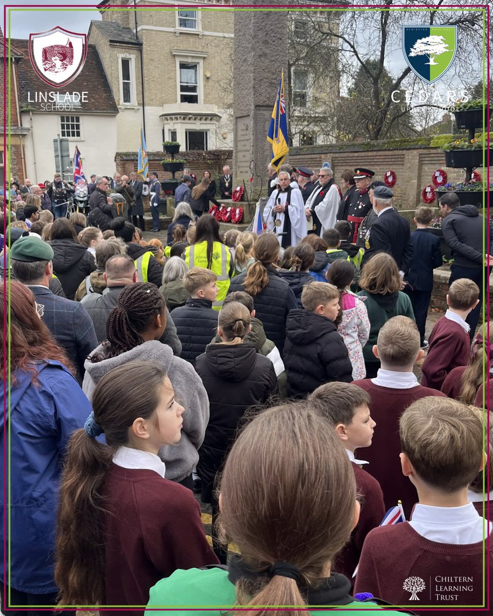 Cedars_Upper's tweet image. Today, our school honored the fallen in a deeply meaningful Remembrance Service. Proudly represented at the Leighton Buzzard Blue Plaque unveiling (RAF &apos;Q Central&apos;) and a service at Mentmore Gardens for ex-students who gave the ultimate sacrifice. We will remember them.