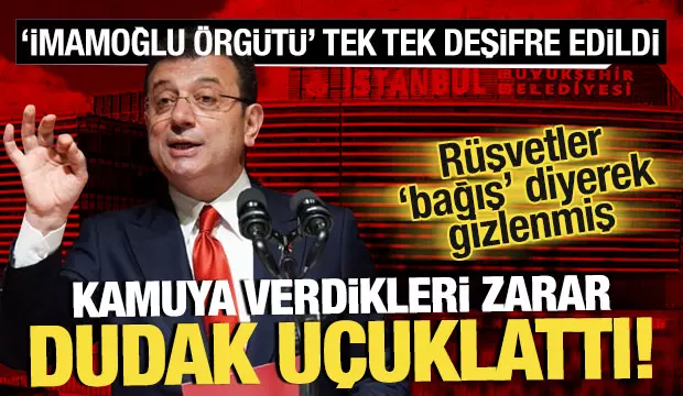 Haber7's tweet photo. 🔴 'İmamoğlu Örgütü'nün dudak uçuklatan kamu zararı ortaya çıktı!

İstanbul Cumhuriyet Başsavcısı Akın Gürlek, İBB İddianamesi'ne ilişkin yaptığı açıklamada, Ekrem İmamoğlu'nun kurucu lider olarak görüldüğü suç örgütünün kamuya verdikleri zararın 160 milyon TL ve 24 milyon dolar olduğunu söyledi.

📎 https://t.co/1nRsgGWOFz