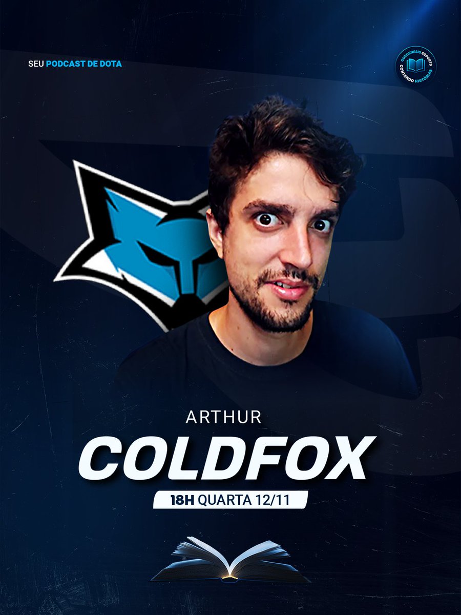 Chamaram o polêmico? 🔥 

O Contando Histórias #24 recebe ninguém menos que Arthur "<a href="/ColdFoxGG/">ColdFox</a>"! 

O cara que peitou os 'gigantes' da narração  e movimentou o cenário amador de Dota 2.

Prepare-se para uma resenha afiada! 🗣️

📅 Quarta (12/11) 🕕 18h 

📺 YouTube e Twitch 

#Gg