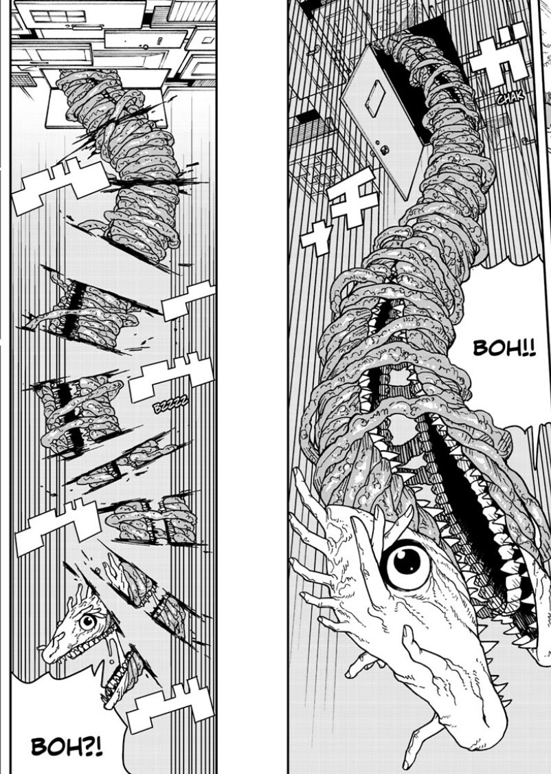 ParryingLogic's tweet image. #csm220 Fujimoto makes such cool devil designs just to kill them off 5 seconds later