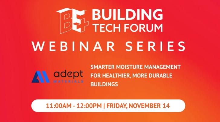 rateitgreen's tweet image. Smarter Moisture Management for Healthier, More Durable #Buildings, Online, November 14, 11am - 12pm ET buff.ly/Ila198E @BuiltEnvPlus #moisture #humidity #humidification #dehumidification #HVAC #building #construction #health #IAQ #architecture #design #greenbuilding