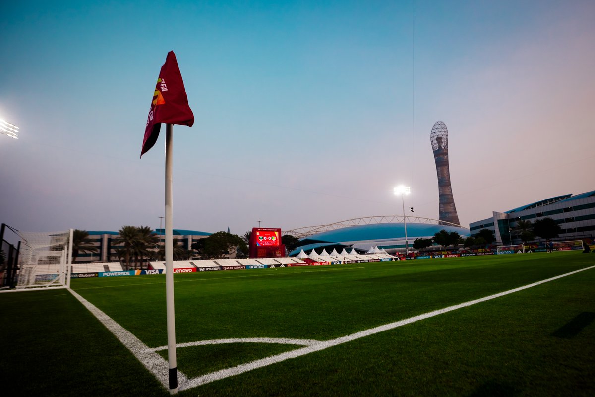 من ملعب المباراة 🤩🇸🇦
كُل شيء جاهز لظهور الأخضر 💚
⁧#معاك_يالأخضر⁩ | ⁦#U17WC