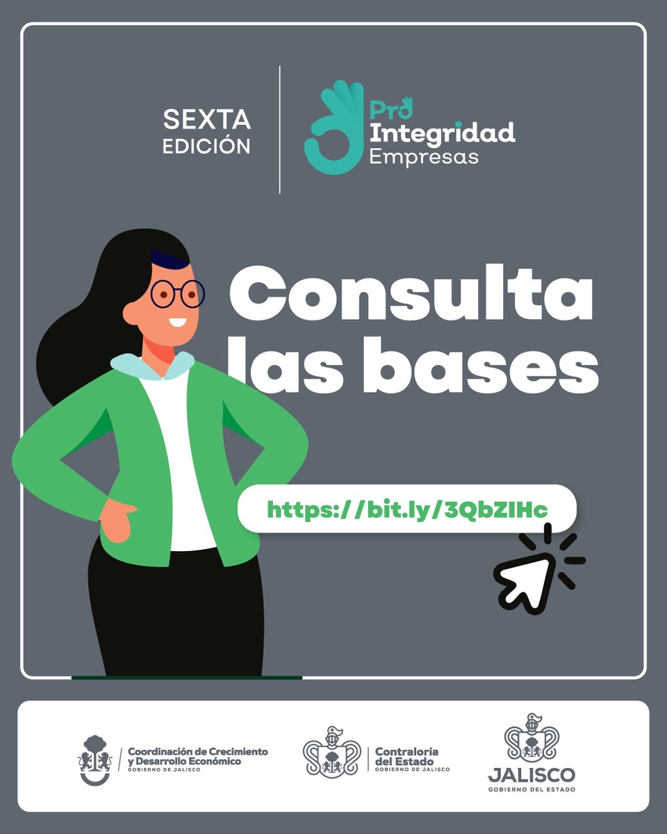 ¡Tú también puedes solicitar el Distintivo Pro Integridad para tu negocio!

Consulta las bases para obtenerlo: ce.jalisco.gob.mx/api/documents/…