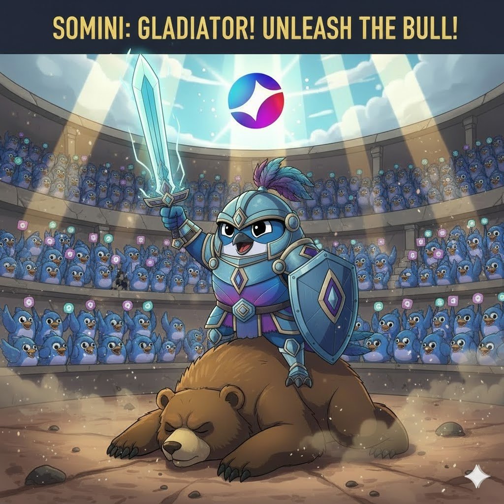 The arena roars, the bull awakens. Somini enters the fight! ⚔️🔥#Somini