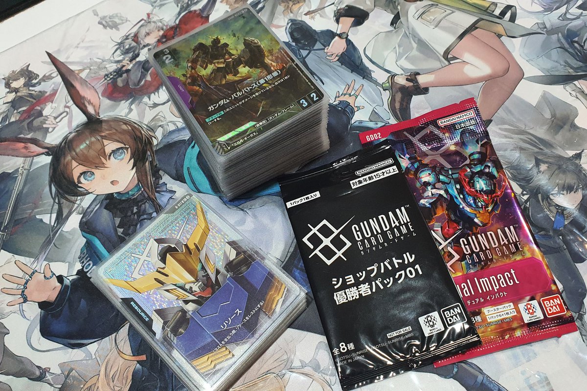 Finally make a good decklist for my fave boi Barbatos

#GUNDAMCARDGAME