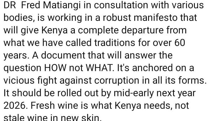 Realkangethe's tweet image. Mr. Fix it, Dr. Fred Matiang&apos;i has a great future for our nation si mdomo mingi na siasa za wanamabloggers kila wakati.

#MatiangiThe6Th