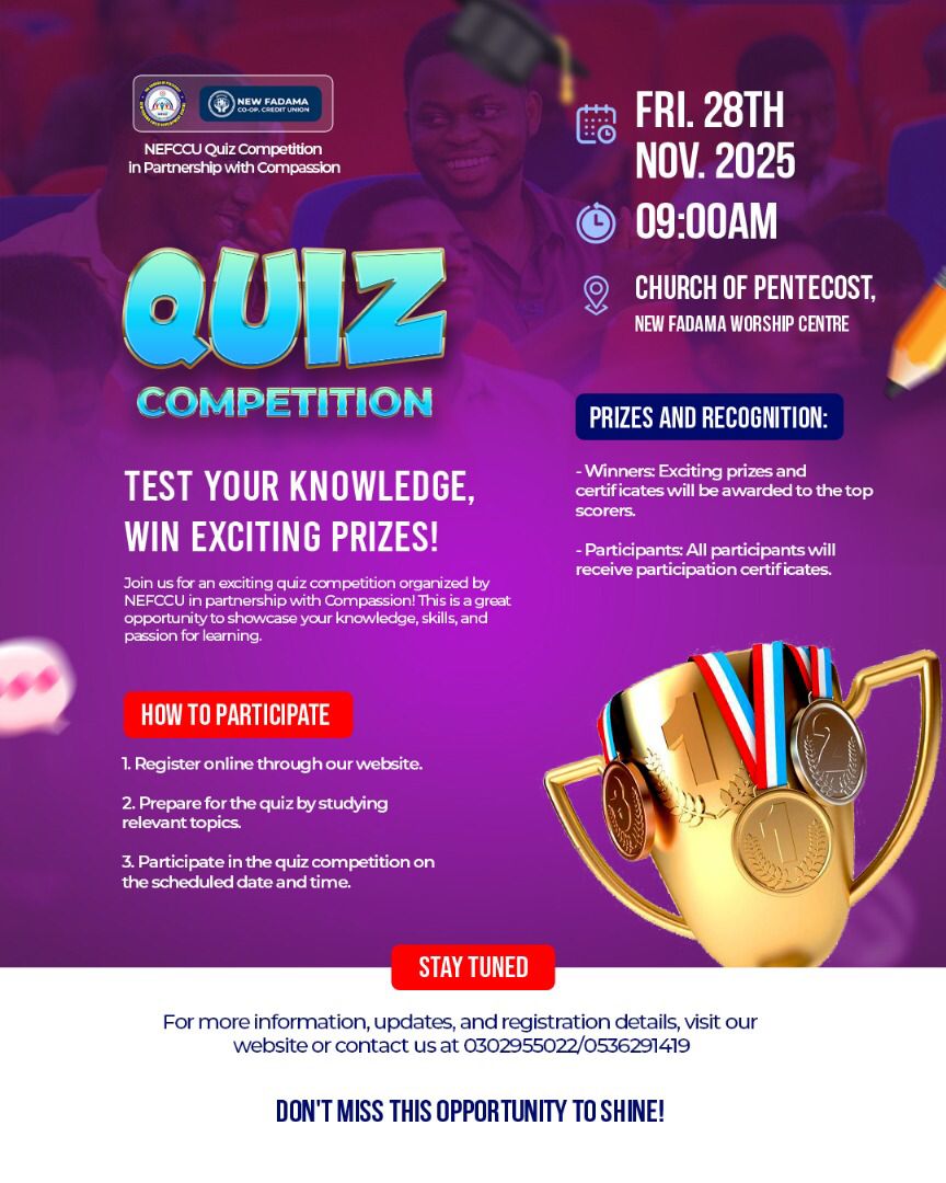 NEFCCU's tweet photo. NEFCCU QUIZ COMPETITION 🔥🔥 https://t.co/1SwRbmDgWf