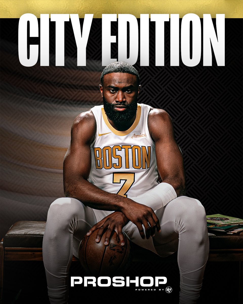 Golden ⭐

The Celtics' City Edition jerseys have arrived. Shop online at BostonProShop.com.