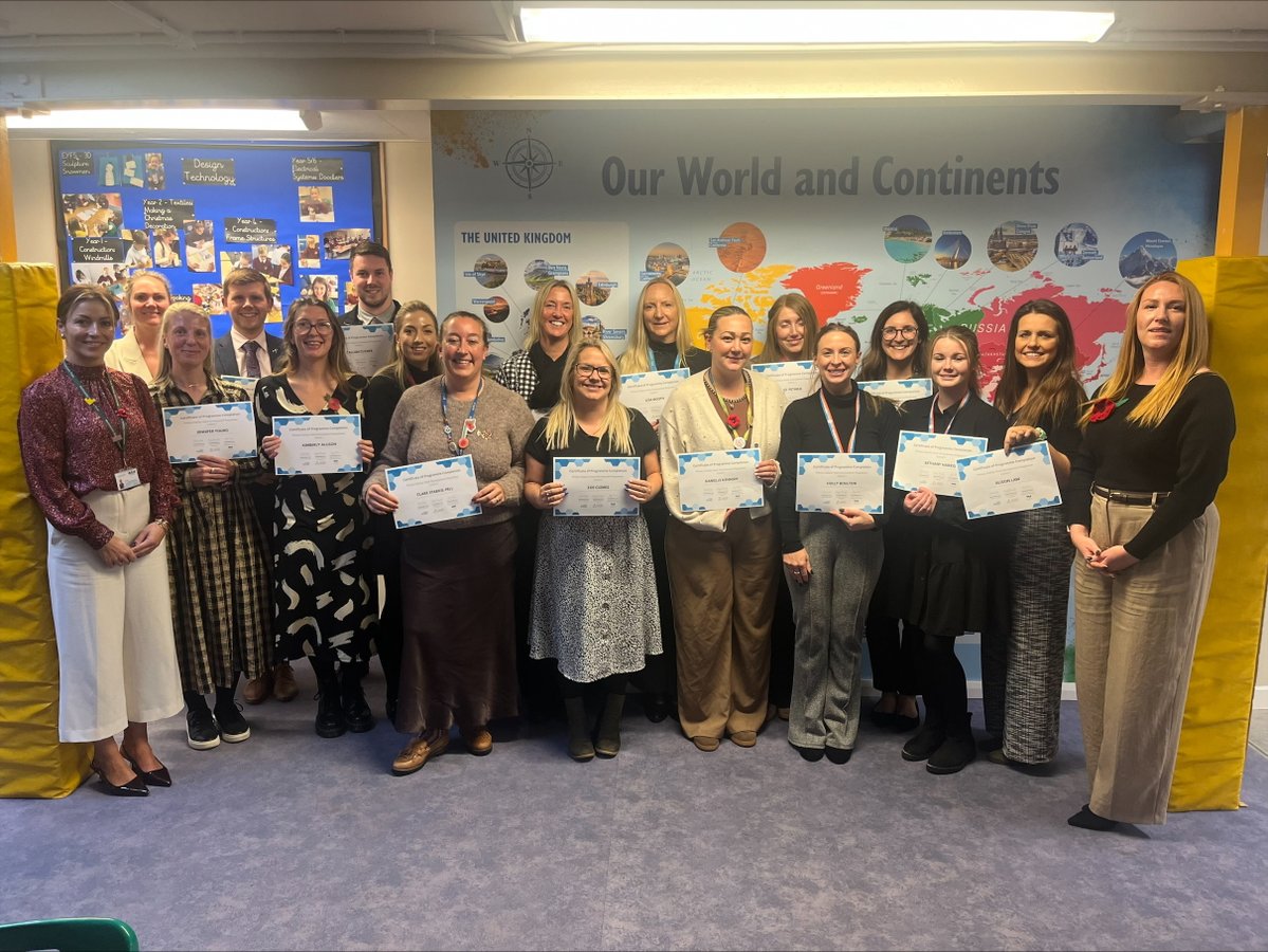 Congratulations to all delegates on completing the Primary Leaders Development Partnership! 🎉
Here’s to continuing the journey of leading with purpose and vision! A huge thank you to our brilliant facilitators and organisers, and the team at Woodford Primary for hosting 🌟