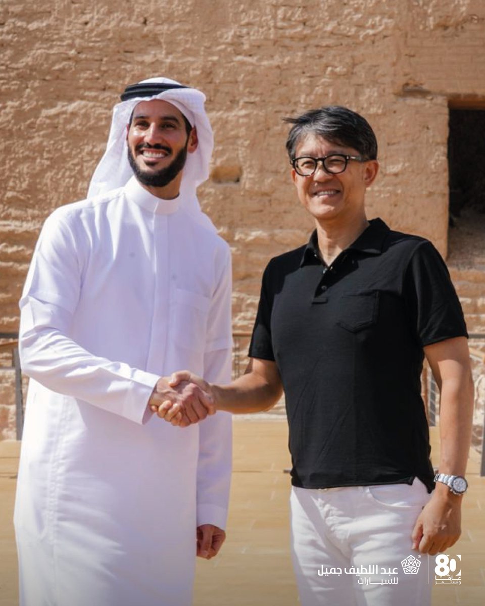 ALJSaudi's tweet image. &quot;شعرتُ بشغف الشعب السعودي خلال احتفالات اليوم الوطني، وزرت الدرعية، مهد المملكة، وموطن تاريخها العريق. كانت تجربة مفعمة بالفخر والإلهام. بالنسبة لنا، المملكة العربية السعودية أكثر من مجرد سوق، بل كانت الوطن الذي نمت وازدهرت فيه العديد من سياراتنا لتصبح أقوى وأكثر موثوقية.&quot;
 
بهذه…