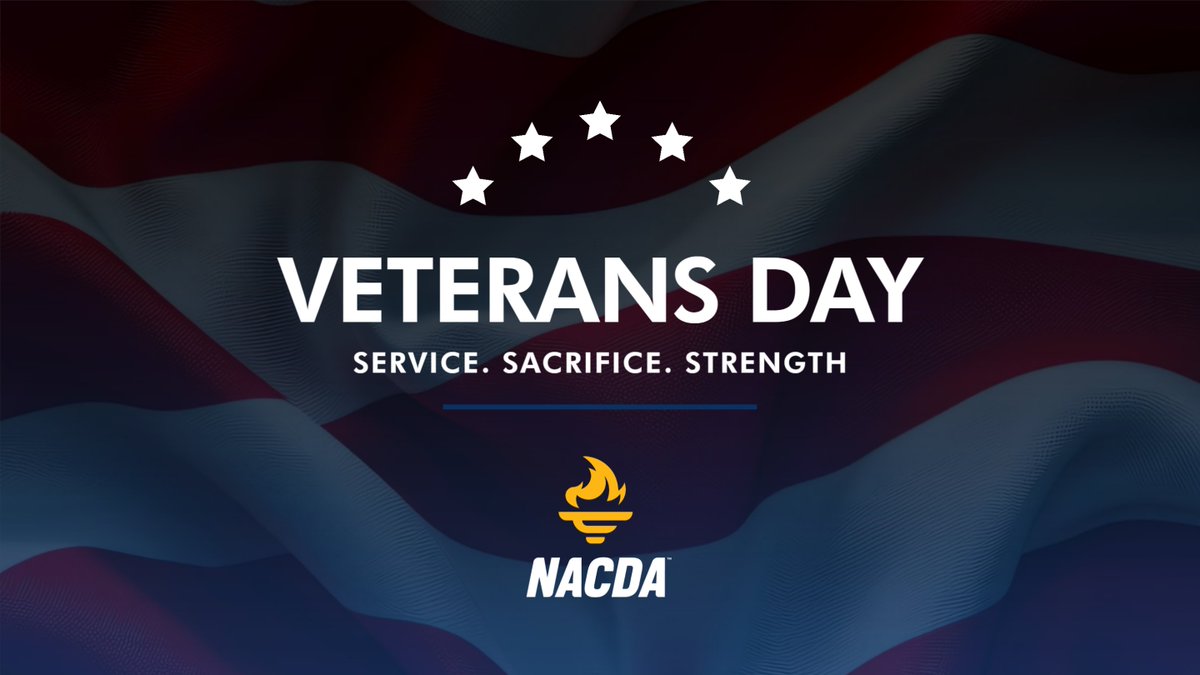 NACDA's tweet image. Service. Sacrifice. Strength. 

On Veterans Day, we pause to recognize those who served and continue to lead with purpose. 

Thank you for your dedication!