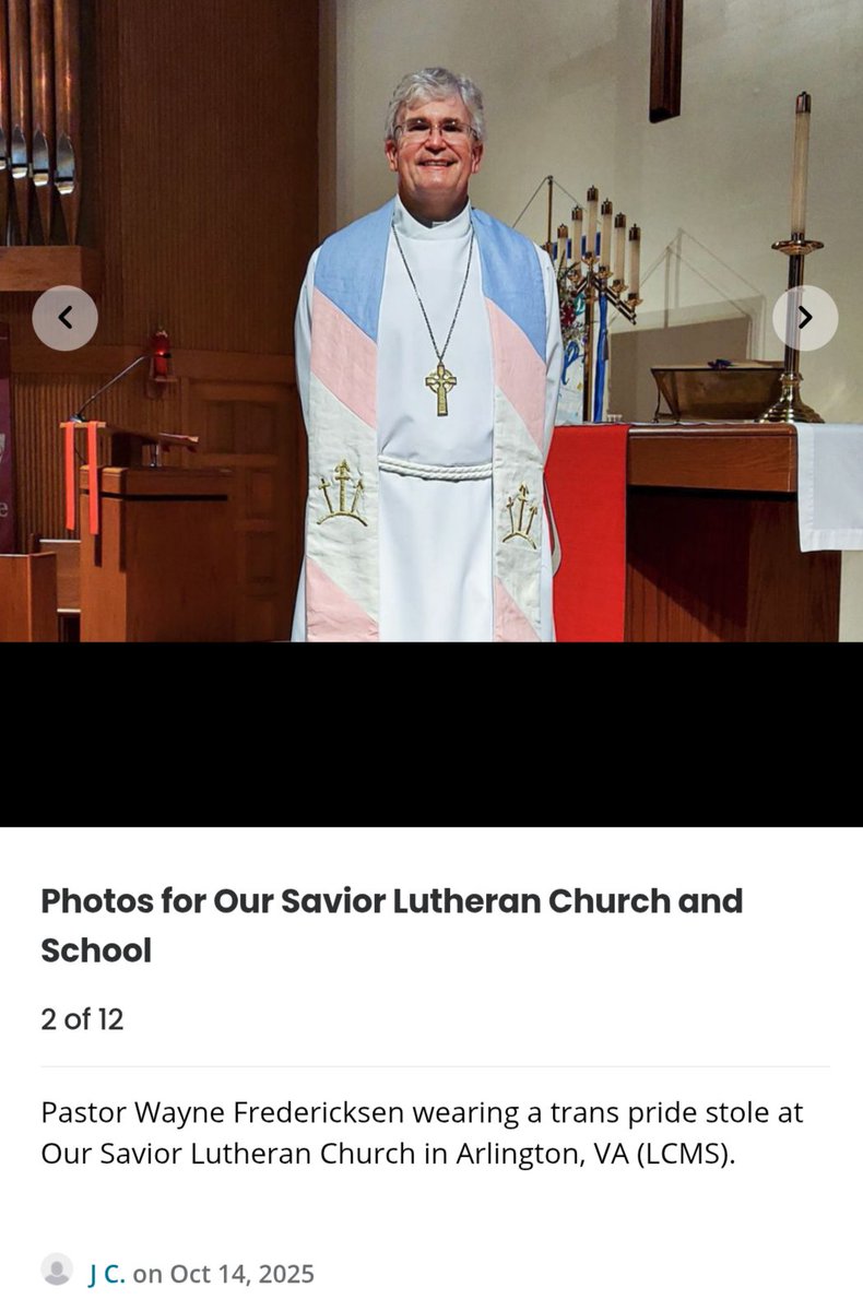 oldluth's tweet image. What have I been telling you about the LCMS&apos;s abandonment of Christ that you still do not understand?