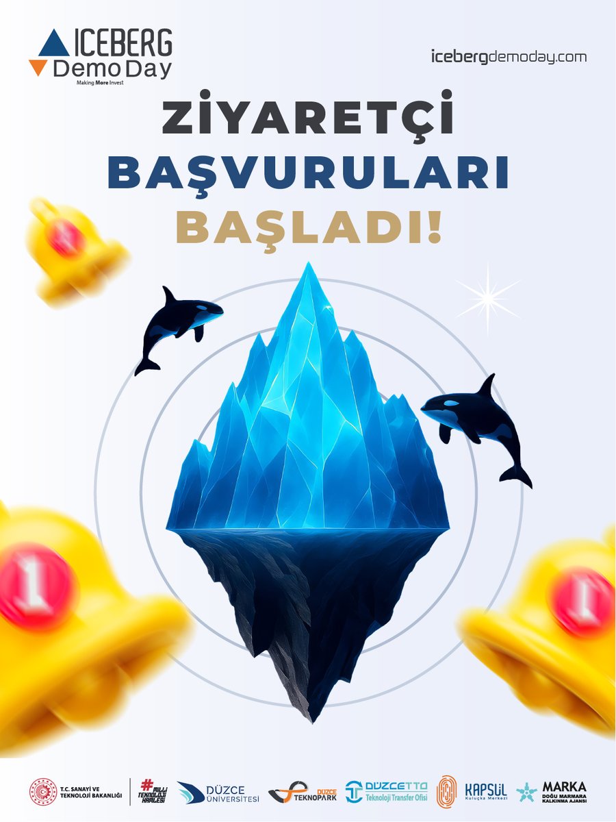 🚀 ICEBERG Demo Day 2025 Ziyaretçi Kayıtları Başladı!

Etkinliğe ücretsiz katılmak için ziyaretçi kaydınızı hemen oluşturun!

📅 Tarih: 17 Aralık 2025
🕓 Saat: 14.00 – 18.30
📍 Yer: Düzce Üniversitesi, Cumhuriyet Konferans Salonu – Merkez / DÜZCE

KAYIT: icebergdemoday.com/kayit-basvuru-…