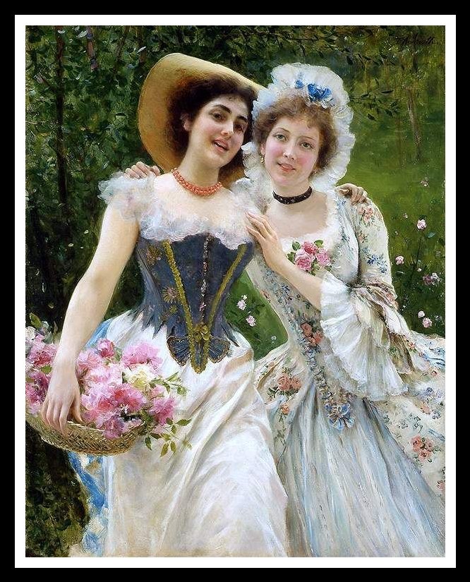 abderoud's tweet image. "Spring Flowers" 1880, 
By Federico Andreotti, (1847-1930).