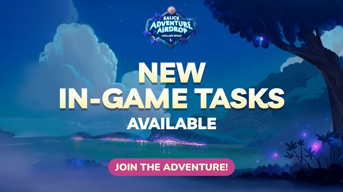 Jump + Run + Fish + Craft + so many other things = Fun Fun Fun in the Archipelago 🌸

How’s going your Hollow Wave so far, Neighbors? 

Make sure to get the most out of it and participate, our In-Game Tasks are just waiting for you 😎