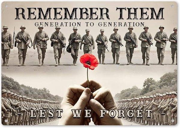 🌺 At the going down of the sun and in the morning
We will remember them 🇬🇧