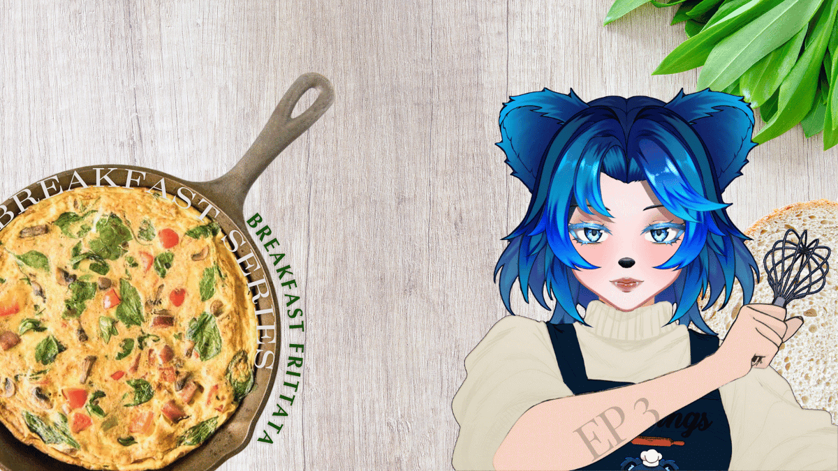 vt_kassandra's tweet photo. Hey #cublings today's stream will be up on #youtube tomorrow and Breakfast Frittata's will be on the #breakfast menu tomorrow morning around 9am UBTC +2 - https://t.co/flFfDUmlMa https://t.co/Udl1MDW59H