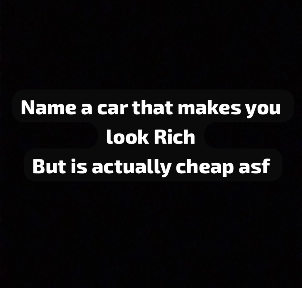 Mine is Peugeot 206 😂