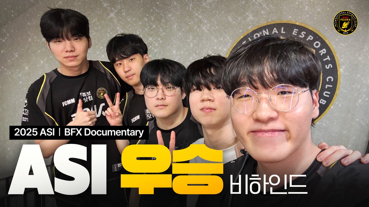 7일간의 여정, 첫 국제전 우승의 기록 | ASI Documentary

📺 youtu.be/QJv6o7GxCA0

#BNKFEARX #LCK #ASI