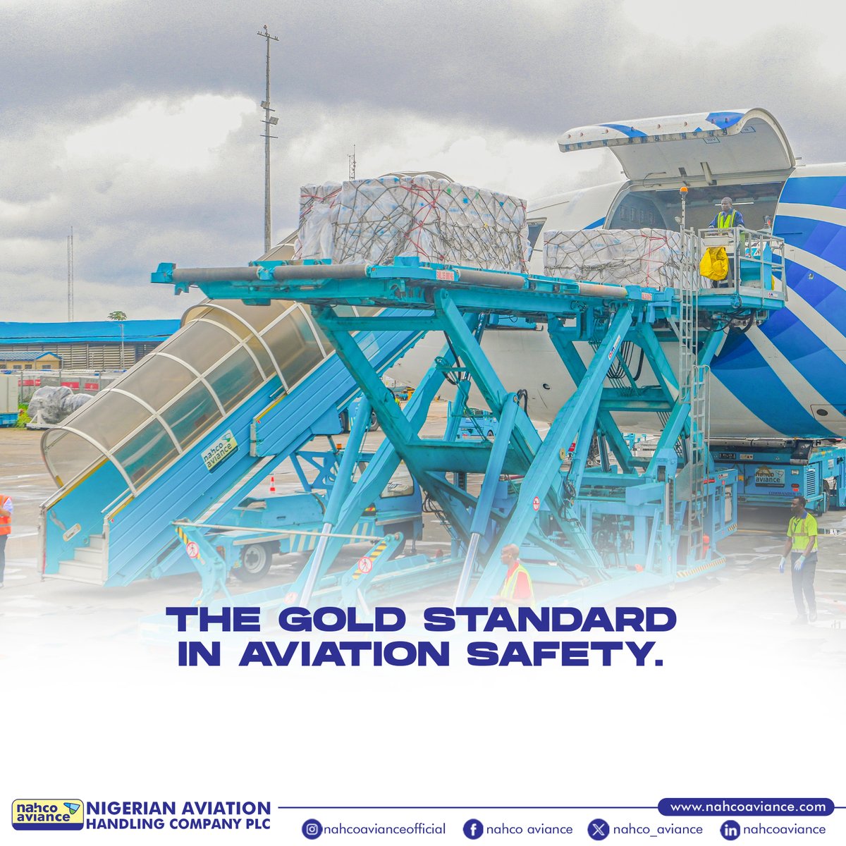 nahco_aviance's tweet image. Backed by rigorous training and a zero-incident focus, our team ensures every pushback, refuel, and service is executed with unparalleled compliance. Protect your assets by partnering with the best today.

#groundhandling #aviation #rampservices #serviceexcellence #nahcoaviance