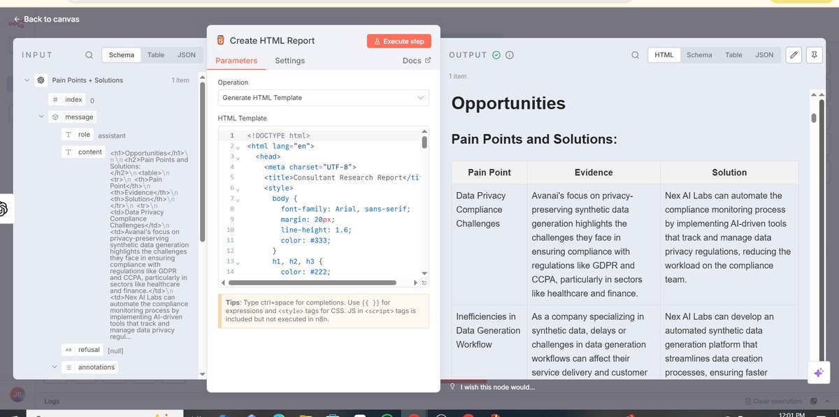 AutomationKing0's tweet image. Remember that 3-in-1 cold email workflow I told you I was building

Well, phase 2 is officially DONE.

I just built the Leads Researcher System

it researches the person’s LinkedIn profile, their company background, and even pulls out their pain points and possible solutions.