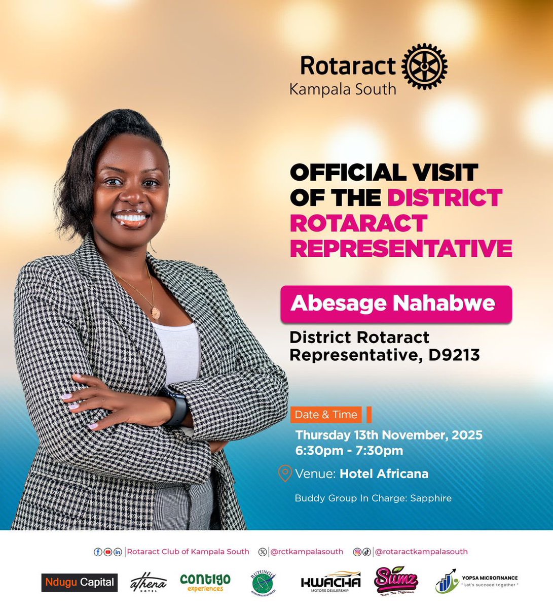 Rotaract Kampala South tweet media
