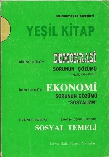 Bunu gören <a href="/Cataydost/">Çatay</a> Yeşil Kitabı alıp pencereyi açtıktan sokağa doğru bağırır:

“Halkın temsili yok temsil bir yalandır. Parlamentoların varlığı, halkın yokluğunun temelini oluşturur çünkü demokrasi ancak halkın varlığıyla var olabilir. Halkın temsilcilerinin varlığıyla değil!”