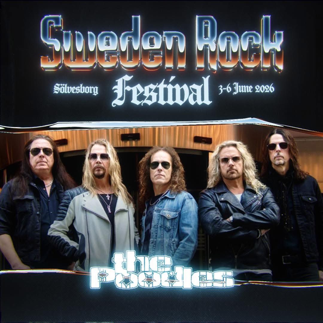 来年6月のスウェーデンロックに出演決定です！どんなステージになるのか、楽しみ〜！！🎉✨😆