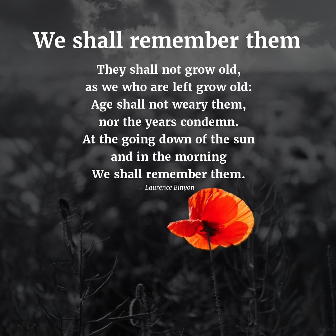 Pausing to remember all those who served and sacrificed, Lest We Forget.