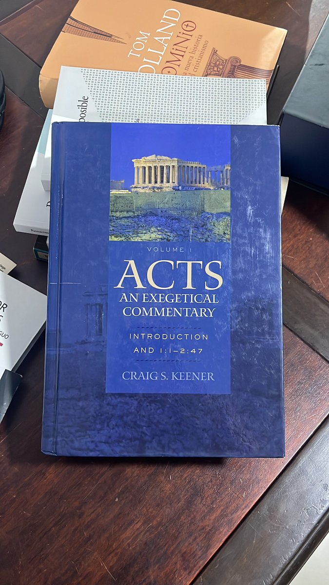 El libro de los Hechos no es solo historia antigua.
Es la crónica de un Cristo que sigue actuando hoy,
por medio de su Espíritu y de su iglesia.

#Hechos #JesúsVivo #IglesiaEnMisión#Craig S.Keener