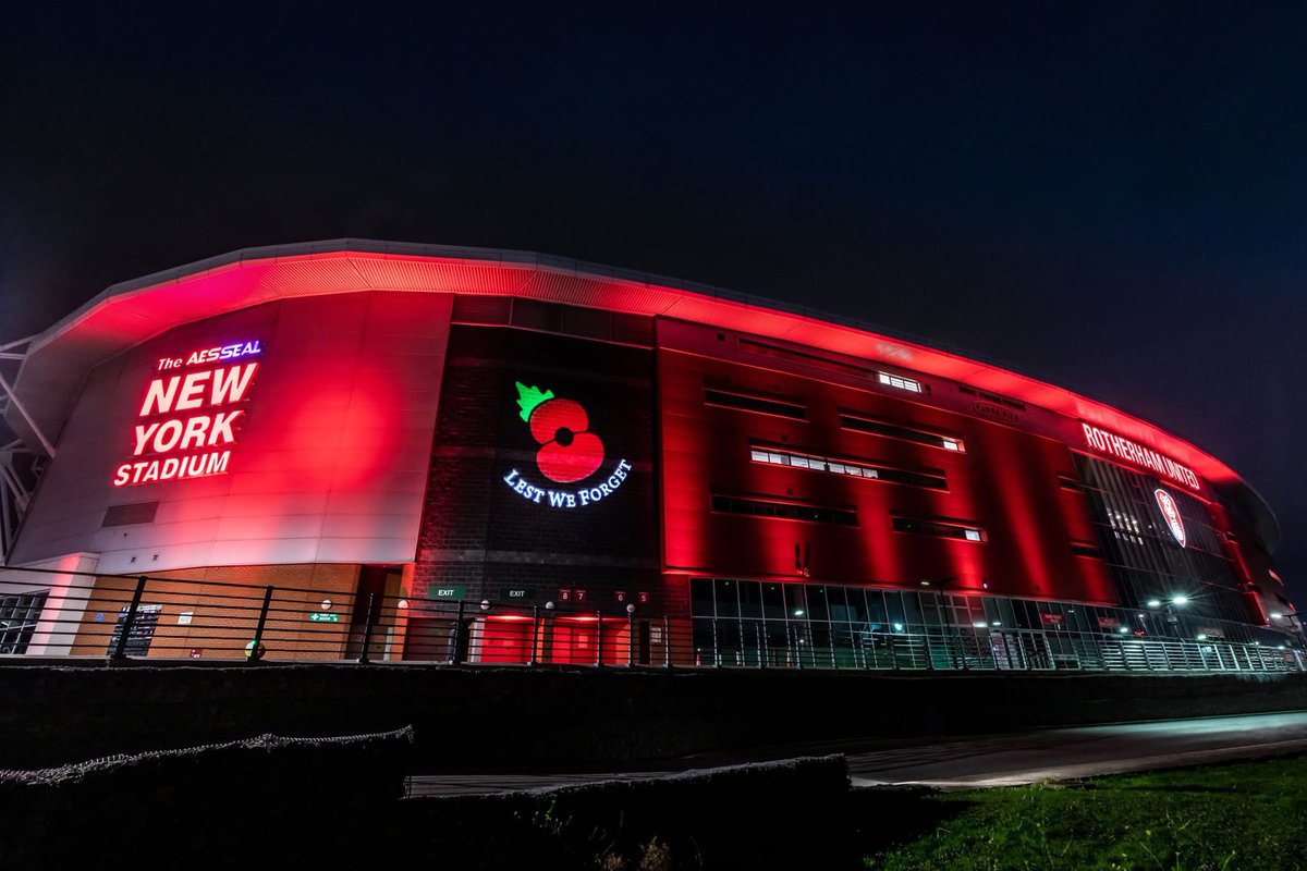 At the going down of the sun, and in the morning, we will remember them. 🌹

#RUFC | #ForeverRUFC | #LestWeForget