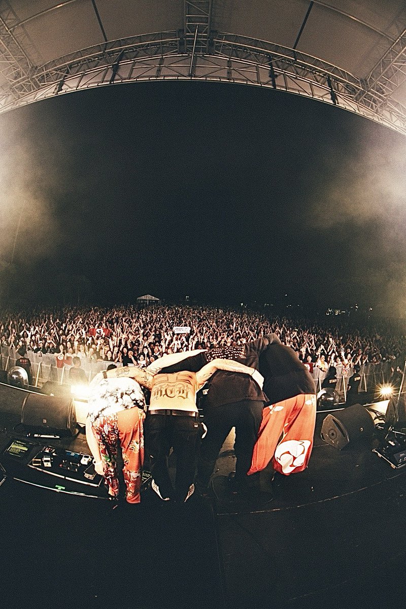 <a href="/www800_official/">What a Wonderful World!!26</a> 
ありがとうございました！
モンパチの人徳がそのまま巨大な祝祭に。
大好きなフェスです。
また参加出来る日を楽しみにしてます😁

<a href="/RIZE_official/">RIZE</a> 

Photo by
<a href="/nekozephoto/">TAKAHIRO TAKINAMI</a>