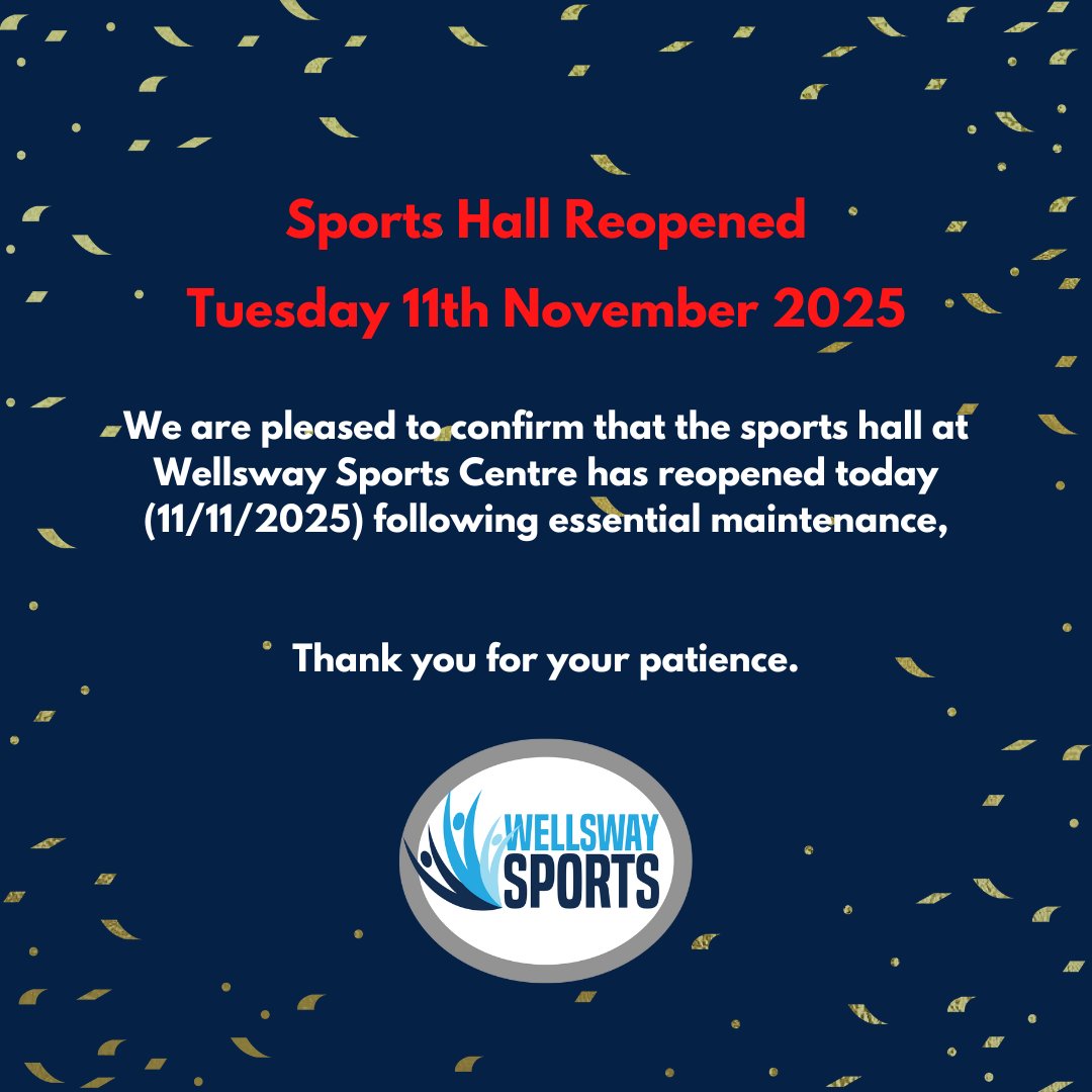 Wellsway Sports Centre tweet media