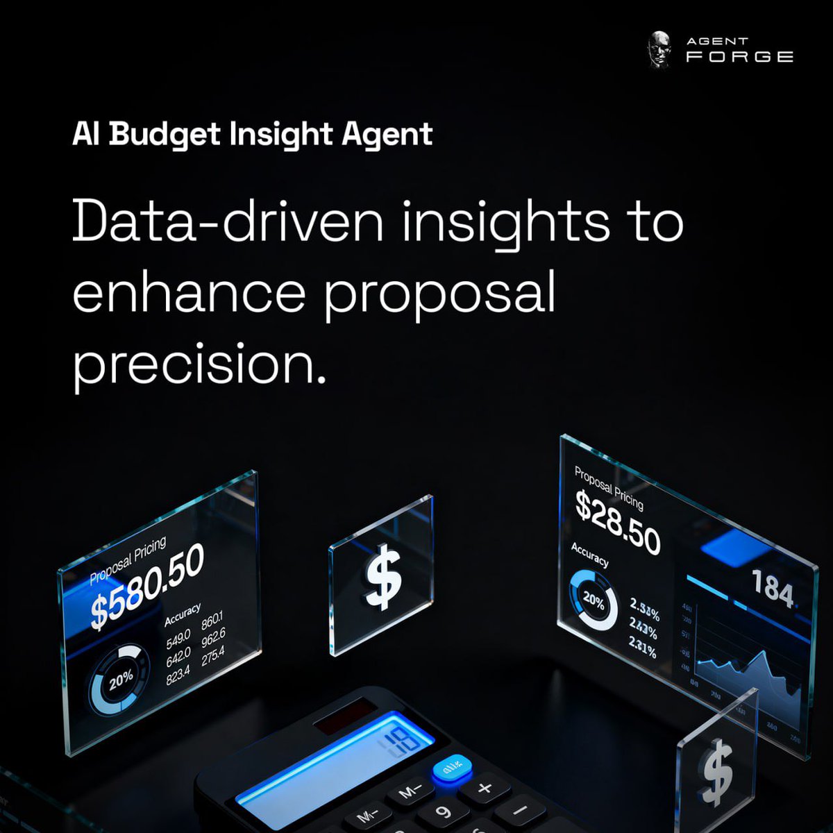 AITECHio's tweet photo. ⚡️ AI Budget Insight Agent! 

Developed to assist APCO’s proposal teams, this AI-powered agent analyzes historical project data, market trends, and contextual inputs to provide data-supported budget recommendations.

It aims to help teams improve pricing accuracy, consistency, and efficiency across client proposals, while keeping human judgment at the center of every decision.

🔗 https://t.co/xHBjZnXuGA
