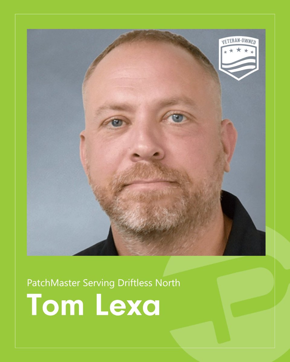 This Veterans Day, we honor those who served our nation and now serve their communities as PatchMaster franchisees. Your dedication, integrity, and leadership inspire us every day.

We’re proud to support veterans who turn their service into purpose through entrepreneurship.