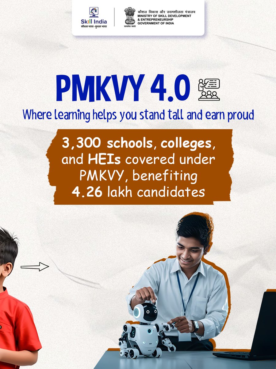 Learning in India is no longer limited to books, it’s about building skills, shaping ideas, and creating opportunities. On National Education Day, we celebrate how education and skilling are coming together to empower every learner helping them think, create, and build for a