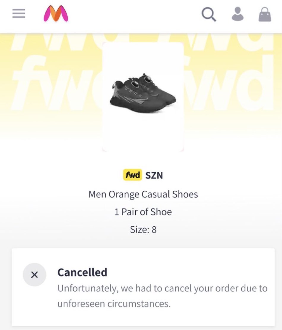 _am_who_iam's tweet image. Hey @MyntraSupport why is you chat and call support is so pathetic. Unable to check my query.. why was my order cancelled from your side. @myntra #PoorService