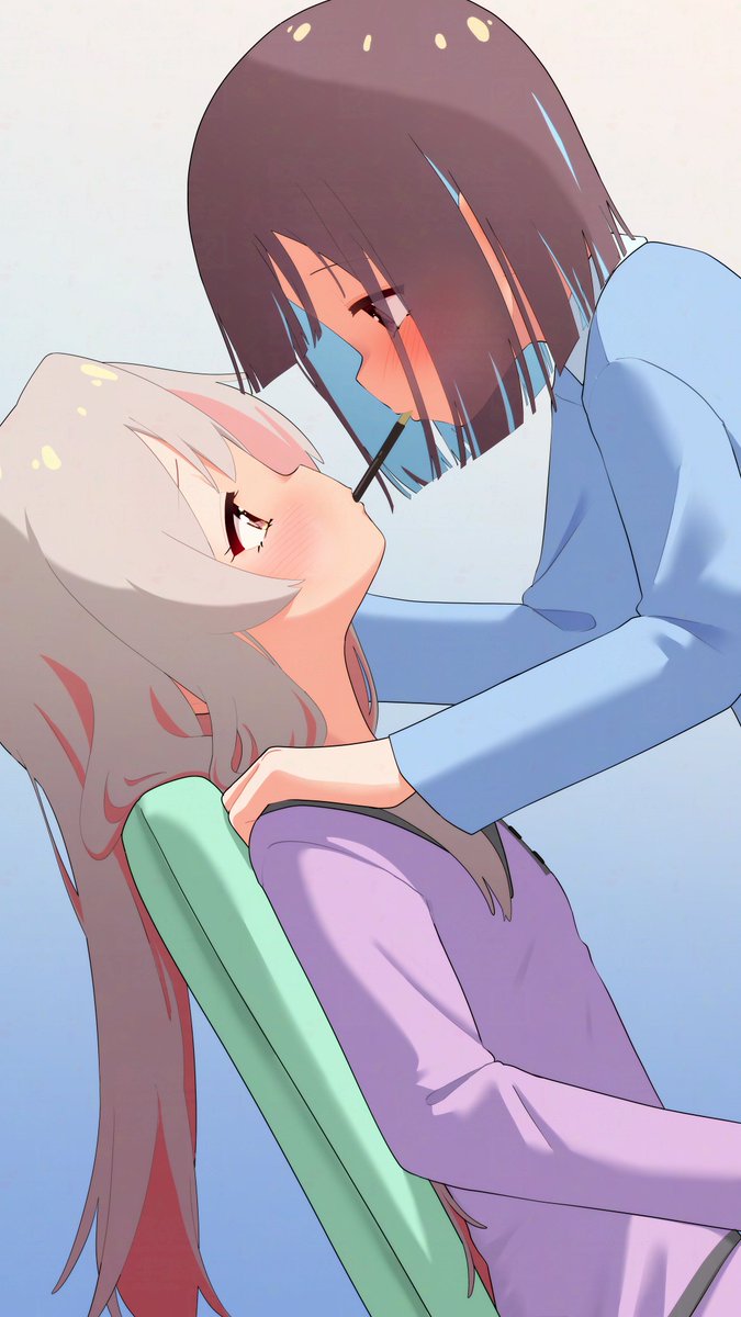 しっとりポッキーゲームのもみまひ
#おにまいお絵描き