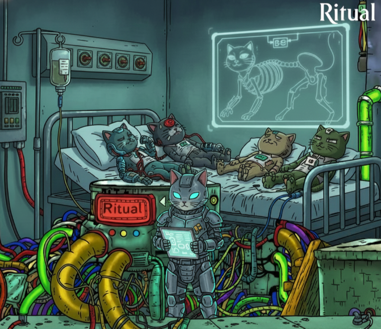 Trump_evm's tweet photo. It's time for AI evolution with @ritualnet 

#Ritual https://t.co/HdybbcfP75
