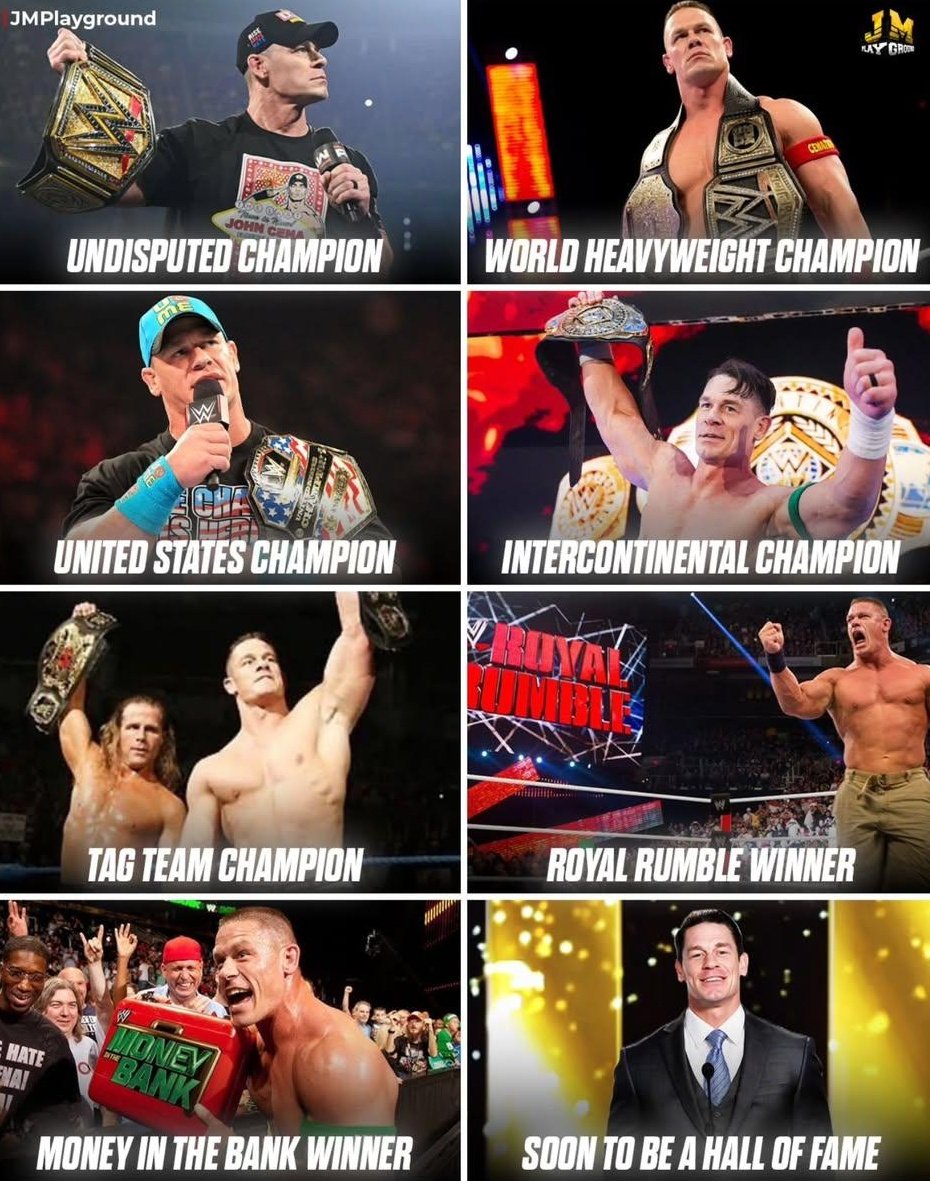 THERE'LL NEVER BE ANOTHER JOHN CENA🐐