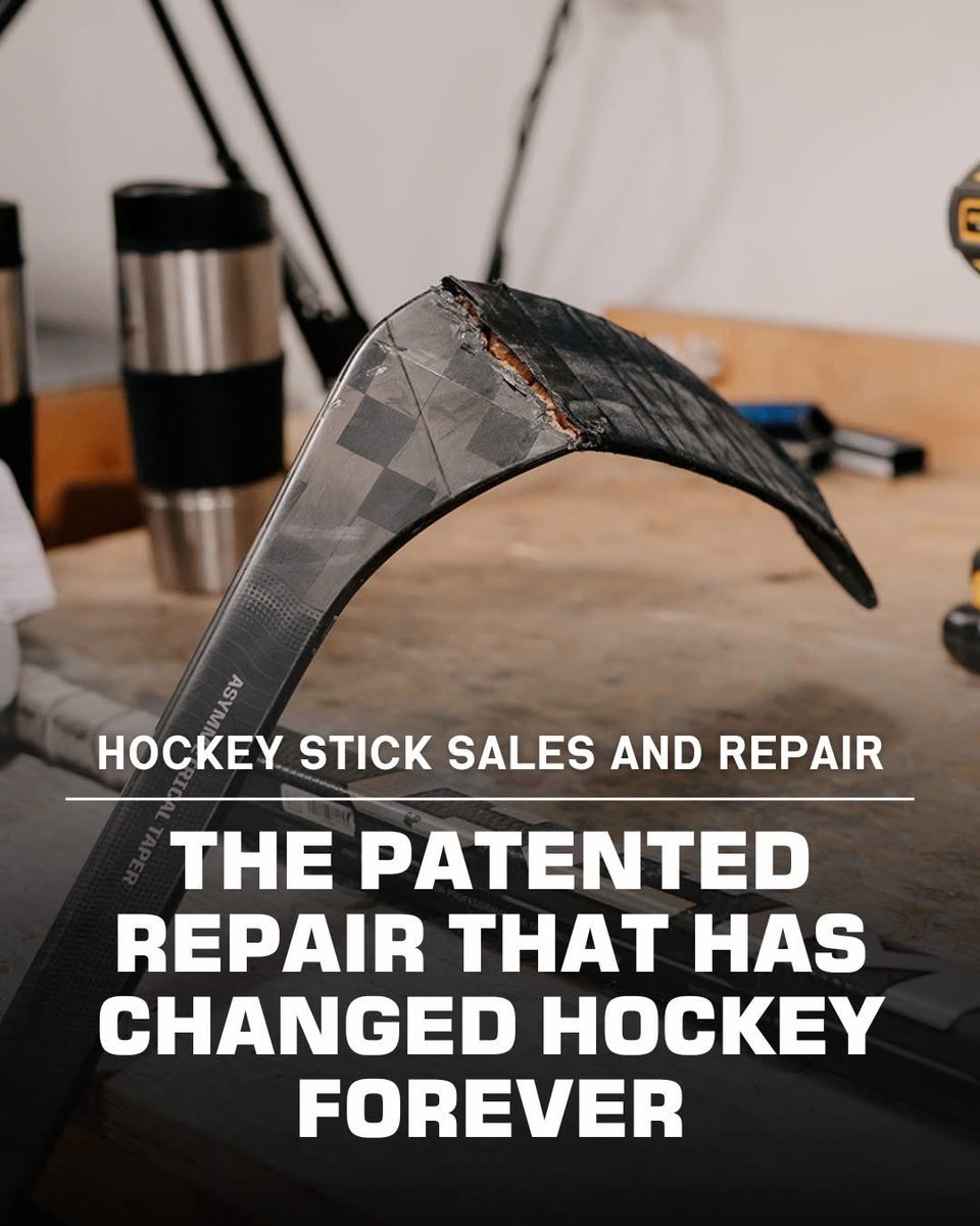 Each repair is done using patented carbon fiber technology, keeping the same flex and feel, and backed by our Lifetime Warranty at the Repair Zone.

 ✅ Same flex. Same feel.
 ✅ Higher-grade carbon fiber than retail sticks.
 ✅ Backed by our Industry Leading Warranty!