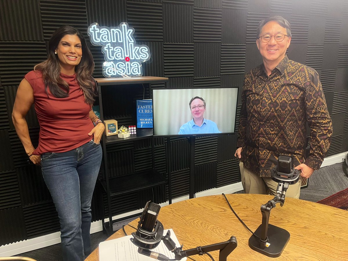 CurtisSChin's tweet photo. #Singapore 🇸🇬 Get ready for my latest #podcast.…
And ICYMI: the #TankTalksAsia Podcast Pilot | from @MilkenInstitute Asia Summit 2025 — "Why talk Asia?"
https://t.co/qUHXnHXjOq
Tank Talks Asia
🎧Listen, 📺watch, 👍🏽like and 🔔subscribe:
▶️ YouTube https://t.co/dAN8nNZMUn https://t.co/xvq0HzrsUK