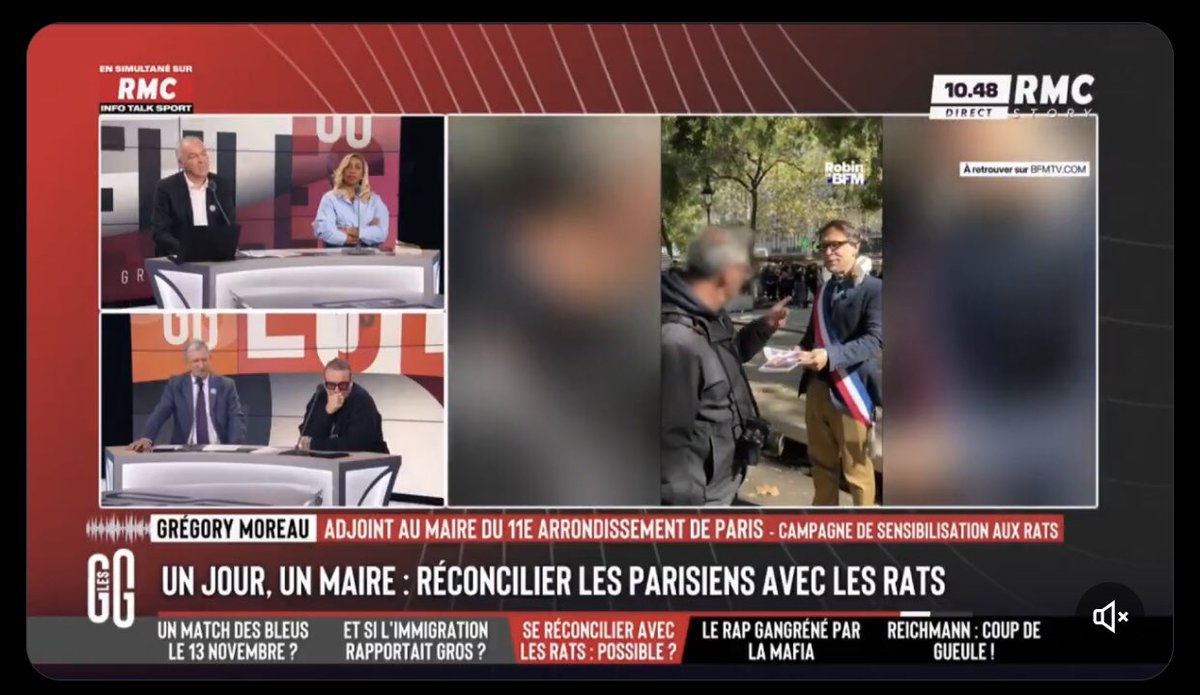 Je suis candidat au grand prix des Maires GG/RMC pour notre politique innovante sur le sujet des surmulots parisiens. 

Sujet qui occupe les communes de France depuis le 18e siècle, période où le surmulot chasse le rat noir hors des villes. Le rat noir est aujourd’hui une espèce