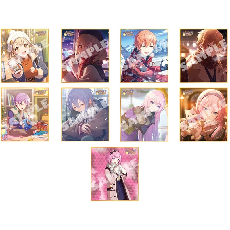 🌟12月20日発売⭐️／ 「#プロセカ」ミニ色紙コレクション 第53弾