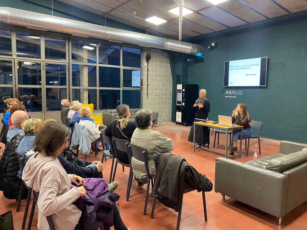 comabellafund's tweet photo. ✨ Més de 40 persones van assistir a la xerrada sobre les mesures de suport per a persones amb TEA, una trobada per compartir coneixement, experiències i recursos per avançar cap a una societat més inclusiva i comprensiva. 💙

Moltes gràcies a totes les persones assistents! https://t.co/1MbalVUjx1