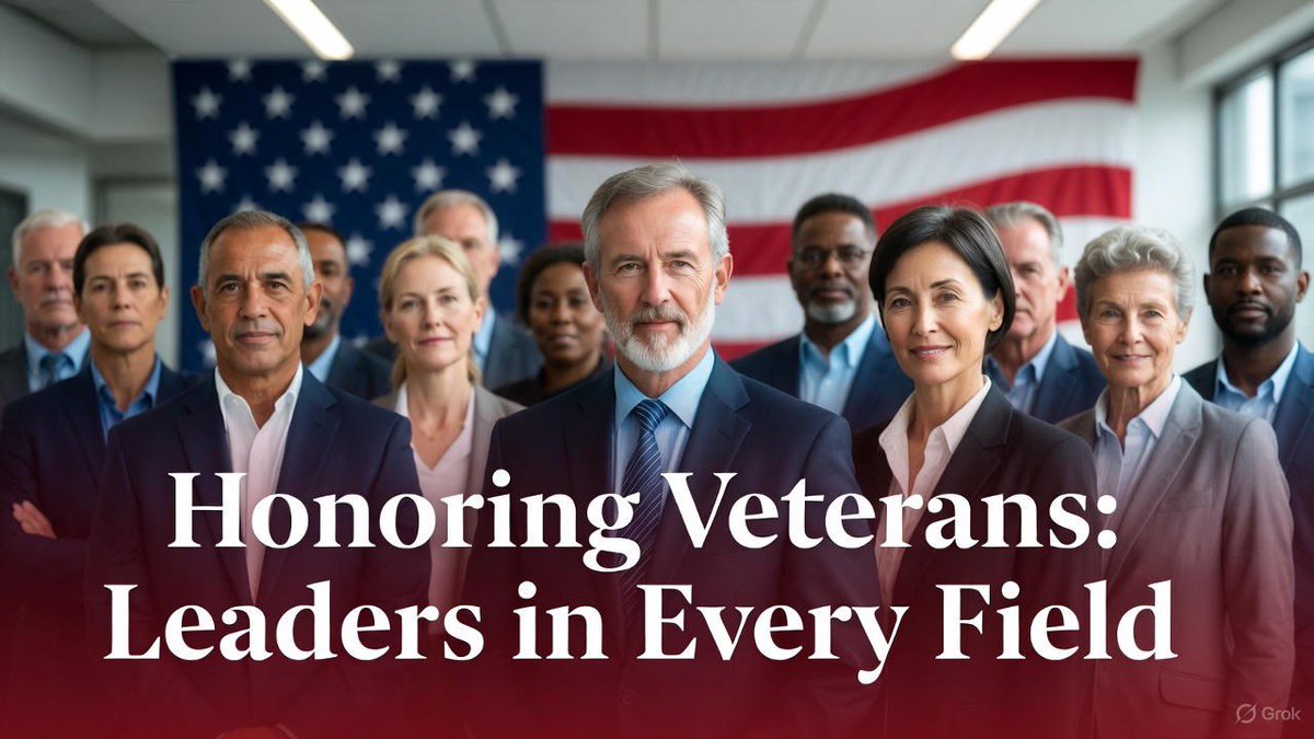DocTheConvert's tweet image. On this Veterans Day, 

let’s celebrate the unyielding vitality that our veterans embody – that fierce energy and resilience forged in service, now fueling innovation, leadership, and unbreakable spirit in every corner of our world. 💪🇺🇸

From battlefields to boardrooms, their…